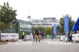05.08.2023, Sandnes, Norway (NOR): Linn Soemskar (SWE), Ragnhild Aarekol (NOR), (l-r) - BLINK23 Festival Cross-Country - Sandnes (NOR). www.nordicfocus.com. © Manzoni/NordicFocus. Every downloaded picture is fee-liable.