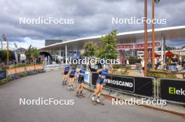 05.08.2023, Sandnes, Norway (NOR): Karoline Groetting (NOR), Amalie Hakonsen Ous (NOR), (l-r) - BLINK23 Festival Cross-Country - Sandnes (NOR). www.nordicfocus.com. © Manzoni/NordicFocus. Every downloaded picture is fee-liable.