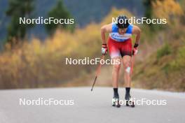 20.10.2023, Ramsau am Dachstein, Austria (AUT): Michael Foettinger (AUT) - Cross-Country summer training, Ramsau am Dachstein (AUT). www.nordicfocus.com. © Manzoni/NordicFocus. Every downloaded picture is fee-liable.