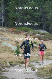 14.10.2023, Font-Romeu, France (FRA): Maelle Veyre (FRA) - Cross-Country training, Font-Romeu (FRA). www.nordicfocus.com. © Authamayou/NordicFocus. Every downloaded picture is fee-liable.