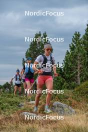 14.10.2023, Font-Romeu, France (FRA): Julie Pierrel (FRA) - Cross-Country training, Font-Romeu (FRA). www.nordicfocus.com. © Authamayou/NordicFocus. Every downloaded picture is fee-liable.