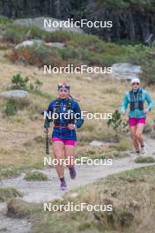 14.10.2023, Font-Romeu, France (FRA): Juliette Ducordeau (FRA) - Cross-Country training, Font-Romeu (FRA). www.nordicfocus.com. © Authamayou/NordicFocus. Every downloaded picture is fee-liable.