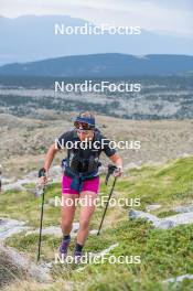 14.10.2023, Font-Romeu, France (FRA): Juliette Ducordeau (FRA) - Cross-Country training, Font-Romeu (FRA). www.nordicfocus.com. © Authamayou/NordicFocus. Every downloaded picture is fee-liable.