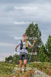 14.10.2023, Font-Romeu, France (FRA): Maelle Veyre (FRA) - Cross-Country training, Font-Romeu (FRA). www.nordicfocus.com. © Authamayou/NordicFocus. Every downloaded picture is fee-liable.