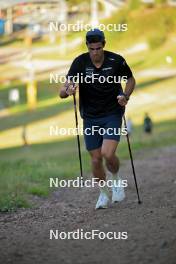 26.09.2023, Oberhof, Germany (GER): Roman Schaad (SUI) - Cross-Country training, Oberhof (GER). www.nordicfocus.com. © Reichert/NordicFocus. Every downloaded picture is fee-liable.