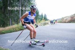 20.10.2023, Ramsau am Dachstein, Austria (AUT): Magdalena Scherz (AUT) - Cross-Country summer training, Ramsau am Dachstein (AUT). www.nordicfocus.com. © Manzoni/NordicFocus. Every downloaded picture is fee-liable.