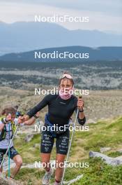 14.10.2023, Font-Romeu, France (FRA): Liv Coupat (FRA) - Cross-Country training, Font-Romeu (FRA). www.nordicfocus.com. © Authamayou/NordicFocus. Every downloaded picture is fee-liable.