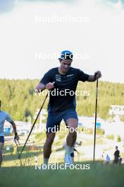 26.09.2023, Oberhof, Germany (GER): Roman Schaad (SUI) - Cross-Country training, Oberhof (GER). www.nordicfocus.com. © Reichert/NordicFocus. Every downloaded picture is fee-liable.