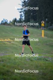 26.09.2023, Oberhof, Germany (GER): Antonin Savary (SUI) - Cross-Country training, Oberhof (GER). www.nordicfocus.com. © Reichert/NordicFocus. Every downloaded picture is fee-liable.