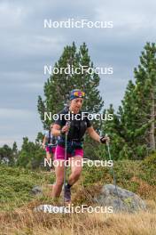 14.10.2023, Font-Romeu, France (FRA): Juliette Ducordeau (FRA) - Cross-Country training, Font-Romeu (FRA). www.nordicfocus.com. © Authamayou/NordicFocus. Every downloaded picture is fee-liable.