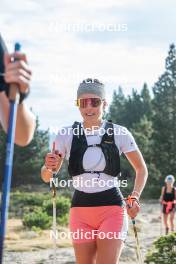 14.10.2023, Font-Romeu, France (FRA): Julie Pierrel (FRA) - Cross-Country training, Font-Romeu (FRA). www.nordicfocus.com. © Authamayou/NordicFocus. Every downloaded picture is fee-liable.