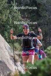 14.10.2023, Font-Romeu, France (FRA): Juliette Ducordeau (FRA) - Cross-Country training, Font-Romeu (FRA). www.nordicfocus.com. © Authamayou/NordicFocus. Every downloaded picture is fee-liable.