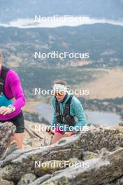 14.10.2023, Font-Romeu, France (FRA): Léna Quintin (FRA) - Cross-Country training, Font-Romeu (FRA). www.nordicfocus.com. © Authamayou/NordicFocus. Every downloaded picture is fee-liable.