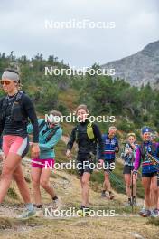 14.10.2023, Font-Romeu, France (FRA): Maelle Veyre (FRA) - Cross-Country training, Font-Romeu (FRA). www.nordicfocus.com. © Authamayou/NordicFocus. Every downloaded picture is fee-liable.