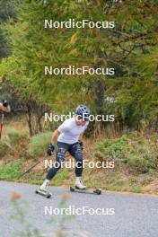 18.10.2023, Font-Romeu, France (FRA): Flora Dolci (FRA) - Cross-Country training, Font-Romeu (FRA). www.nordicfocus.com. © Authamayou/NordicFocus. Every downloaded picture is fee-liable.