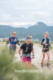 14.10.2023, Font-Romeu, France (FRA): Juliette Ducordeau (FRA) - Cross-Country training, Font-Romeu (FRA). www.nordicfocus.com. © Authamayou/NordicFocus. Every downloaded picture is fee-liable.