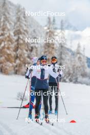 03.11.2023, Bessans, France (FRA): Juliette Ducordeau (FRA) - Cross-Country training, Bessans (FRA). www.nordicfocus.com. © Authamayou/NordicFocus. Every downloaded picture is fee-liable.
