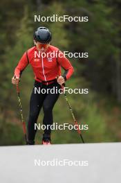 19.10.2023, Ramsau am Dachstein, Austria (AUT): Mika Vermeulen (AUT) - Cross-Country summer training, Ramsau am Dachstein (AUT). www.nordicfocus.com. © Manzoni/NordicFocus. Every downloaded picture is fee-liable.