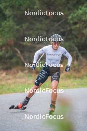 18.10.2023, Font-Romeu, France (FRA): Juliette Ducordeau (FRA) - Cross-Country training, Font-Romeu (FRA). www.nordicfocus.com. © Authamayou/NordicFocus. Every downloaded picture is fee-liable.