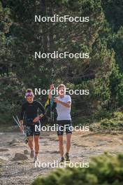 14.10.2023, Font-Romeu, France (FRA): Maelle Veyre (FRA) - Cross-Country training, Font-Romeu (FRA). www.nordicfocus.com. © Authamayou/NordicFocus. Every downloaded picture is fee-liable.