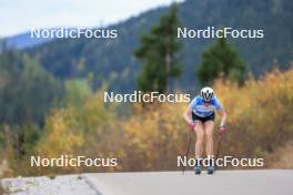 20.10.2023, Ramsau am Dachstein, Austria (AUT): Johanna Matintalo (FIN) - Cross-Country summer training, Ramsau am Dachstein (AUT). www.nordicfocus.com. © Manzoni/NordicFocus. Every downloaded picture is fee-liable.