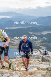 14.10.2023, Font-Romeu, France (FRA): Vincent Vittoz (FRA), Coach Team France - Cross-Country training, Font-Romeu (FRA). www.nordicfocus.com. © Authamayou/NordicFocus. Every downloaded picture is fee-liable.