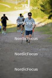 26.09.2023, Oberhof, Germany (GER): Cla-Ursin Nufer (SUI) - Cross-Country training, Oberhof (GER). www.nordicfocus.com. © Reichert/NordicFocus. Every downloaded picture is fee-liable.