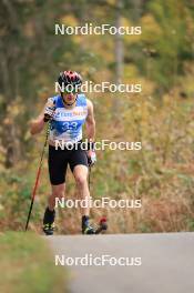 20.10.2023, Ramsau am Dachstein, Austria (AUT): Jakob Poelzleitner (AUT) - Cross-Country summer training, Ramsau am Dachstein (AUT). www.nordicfocus.com. © Manzoni/NordicFocus. Every downloaded picture is fee-liable.