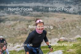 14.10.2023, Font-Romeu, France (FRA): Liv Coupat (FRA) - Cross-Country training, Font-Romeu (FRA). www.nordicfocus.com. © Authamayou/NordicFocus. Every downloaded picture is fee-liable.