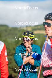 23.09.2023, Font-Romeu, France (FRA): Clément Parisse (FRA) - Cross-Country training, Font-Romeu (FRA). www.nordicfocus.com. © Authamayou/NordicFocus. Every downloaded picture is fee-liable.