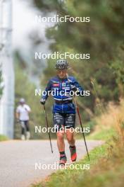 18.10.2023, Font-Romeu, France (FRA): Juliette Ducordeau (FRA) - Cross-Country training, Font-Romeu (FRA). www.nordicfocus.com. © Authamayou/NordicFocus. Every downloaded picture is fee-liable.