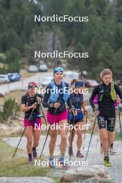 14.10.2023, Font-Romeu, France (FRA): Eve Ondine Duchaufour (FRA) - Cross-Country training, Font-Romeu (FRA). www.nordicfocus.com. © Authamayou/NordicFocus. Every downloaded picture is fee-liable.