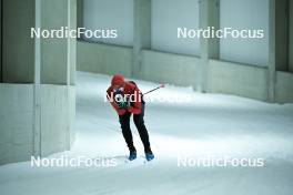 27.09.2023, Oberhof, Germany (GER): Erwan Kaeser (SUI) - Cross-Country training, Oberhof (GER). www.nordicfocus.com. © Reichert/NordicFocus. Every downloaded picture is fee-liable.