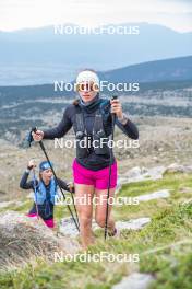 14.10.2023, Font-Romeu, France (FRA): Léna Quintin (FRA) - Cross-Country training, Font-Romeu (FRA). www.nordicfocus.com. © Authamayou/NordicFocus. Every downloaded picture is fee-liable.