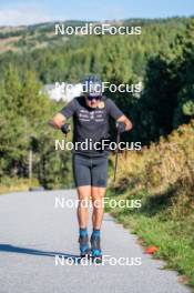 23.09.2023, Font-Romeu, France (FRA): Jules Chappaz (FRA) - Cross-Country training, Font-Romeu (FRA). www.nordicfocus.com. © Authamayou/NordicFocus. Every downloaded picture is fee-liable.