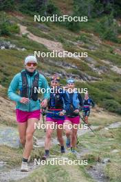 14.10.2023, Font-Romeu, France (FRA): Juliette Ducordeau (FRA) - Cross-Country training, Font-Romeu (FRA). www.nordicfocus.com. © Authamayou/NordicFocus. Every downloaded picture is fee-liable.