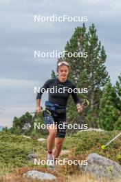 14.10.2023, Font-Romeu, France (FRA): Liv Coupat (FRA) - Cross-Country training, Font-Romeu (FRA). www.nordicfocus.com. © Authamayou/NordicFocus. Every downloaded picture is fee-liable.