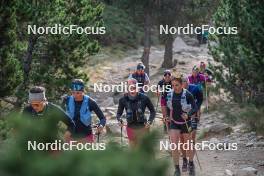 14.10.2023, Font-Romeu, France (FRA): Léna Quintin (FRA) - Cross-Country training, Font-Romeu (FRA). www.nordicfocus.com. © Authamayou/NordicFocus. Every downloaded picture is fee-liable.