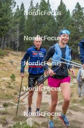 14.10.2023, Font-Romeu, France (FRA): Vincent Vittoz (FRA), Coach Team France - Cross-Country training, Font-Romeu (FRA). www.nordicfocus.com. © Authamayou/NordicFocus. Every downloaded picture is fee-liable.