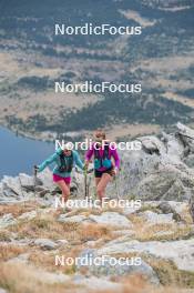 14.10.2023, Font-Romeu, France (FRA): Mélissa Gal (FRA) - Cross-Country training, Font-Romeu (FRA). www.nordicfocus.com. © Authamayou/NordicFocus. Every downloaded picture is fee-liable.