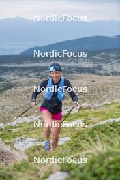 14.10.2023, Font-Romeu, France (FRA): Eve Ondine Duchaufour (FRA) - Cross-Country training, Font-Romeu (FRA). www.nordicfocus.com. © Authamayou/NordicFocus. Every downloaded picture is fee-liable.