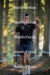 26.09.2023, Oberhof, Germany (GER): Roman Schaad (SUI) - Cross-Country training, Oberhof (GER). www.nordicfocus.com. © Reichert/NordicFocus. Every downloaded picture is fee-liable.