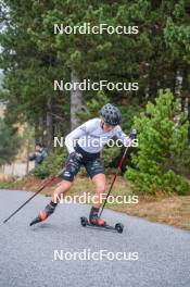 18.10.2023, Font-Romeu, France (FRA): Juliette Ducordeau (FRA) - Cross-Country training, Font-Romeu (FRA). www.nordicfocus.com. © Authamayou/NordicFocus. Every downloaded picture is fee-liable.