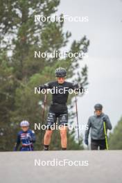 18.10.2023, Font-Romeu, France (FRA): Juliette Ducordeau (FRA) - Cross-Country training, Font-Romeu (FRA). www.nordicfocus.com. © Authamayou/NordicFocus. Every downloaded picture is fee-liable.