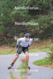 18.10.2023, Font-Romeu, France (FRA): Juliette Ducordeau (FRA) - Cross-Country training, Font-Romeu (FRA). www.nordicfocus.com. © Authamayou/NordicFocus. Every downloaded picture is fee-liable.