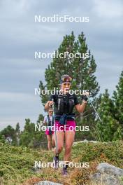 14.10.2023, Font-Romeu, France (FRA): Juliette Ducordeau (FRA) - Cross-Country training, Font-Romeu (FRA). www.nordicfocus.com. © Authamayou/NordicFocus. Every downloaded picture is fee-liable.