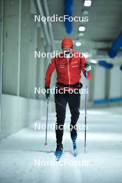 27.09.2023, Oberhof, Germany (GER): Erwan Kaeser (SUI) - Cross-Country training, Oberhof (GER). www.nordicfocus.com. © Reichert/NordicFocus. Every downloaded picture is fee-liable.