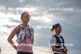 14.10.2023, Font-Romeu, France (FRA): Delphine Claudel (FRA) - Cross-Country training, Font-Romeu (FRA). www.nordicfocus.com. © Authamayou/NordicFocus. Every downloaded picture is fee-liable.