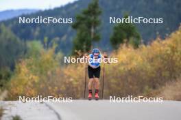 20.10.2023, Ramsau am Dachstein, Austria (AUT): Lauri Lepistoe (FIN) - Cross-Country summer training, Ramsau am Dachstein (AUT). www.nordicfocus.com. © Manzoni/NordicFocus. Every downloaded picture is fee-liable.