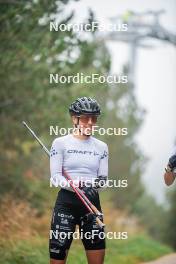 18.10.2023, Font-Romeu, France (FRA): Juliette Ducordeau (FRA) - Cross-Country training, Font-Romeu (FRA). www.nordicfocus.com. © Authamayou/NordicFocus. Every downloaded picture is fee-liable.